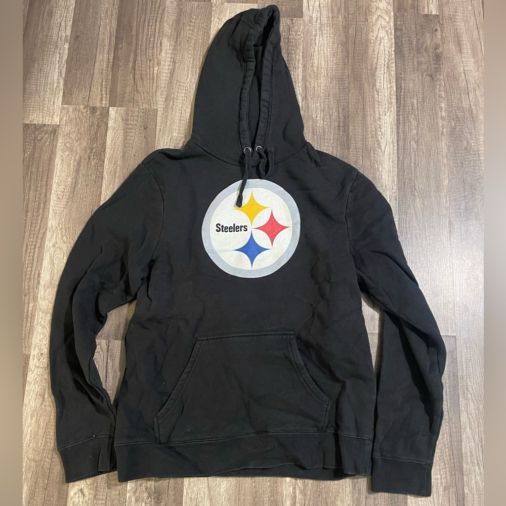 Black Steelers Hoodie